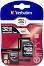 Micro SDHC   32 GB Verbatim Premium - Class 10, U1  SD  - 