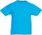   Fruit of the Loom - Azure Blue - 100 % ,   Kids Valueweight - 