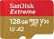 Micro SDXC   128 GB SanDisk - Class 10, U3, V30, A2  SD    Extreme - 