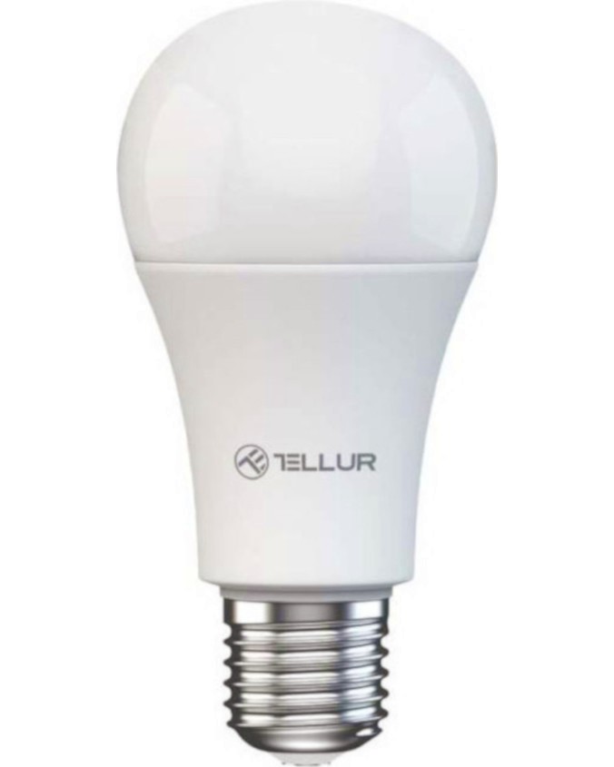 LED  Tellur Wi-Fi Smart Bulb E27 9 W 2700-6500K - 820 lm - 