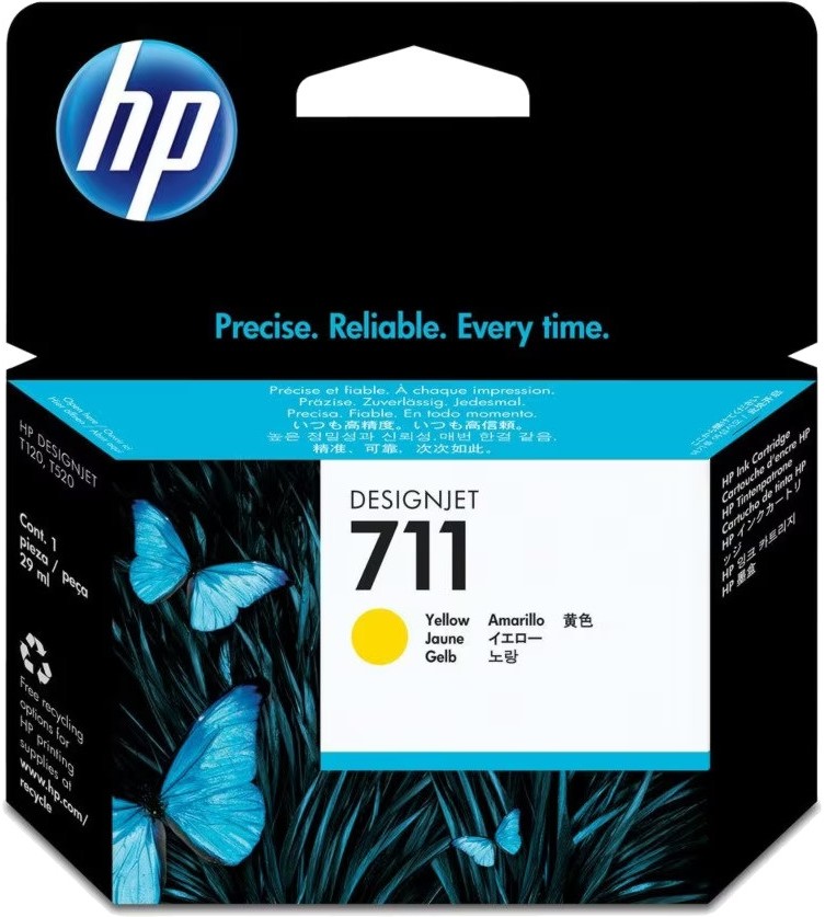      HP 711 Yellow - 29 ml - 