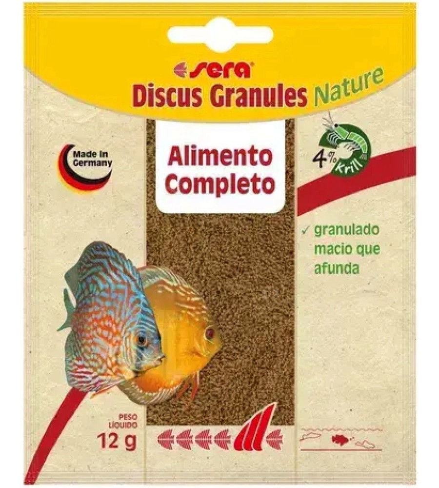     sera Discus Granules - 12 g ÷ 4.2 kg,   Nature - 