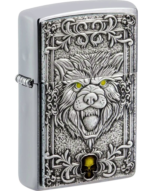   Zippo Wolf Emblem - 