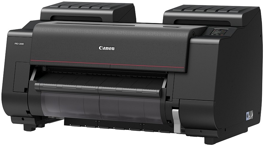   Canon imagePROGRAF PRO-2100 - 24", 2400 x 1200 dpi, 3 GB RAM, 500 GB HDD, LAN, USB - 