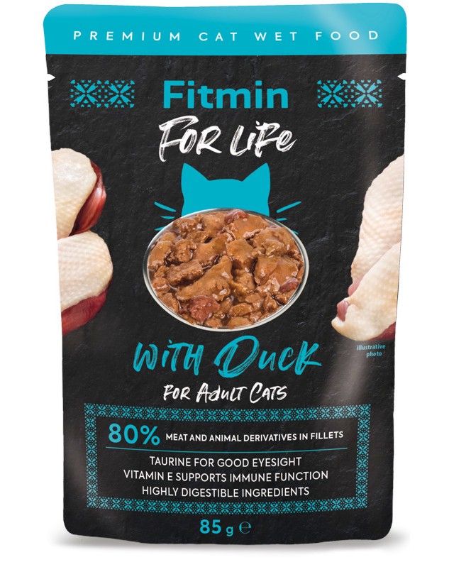    Fitmin - 85 g,  ,   For Life,    - 