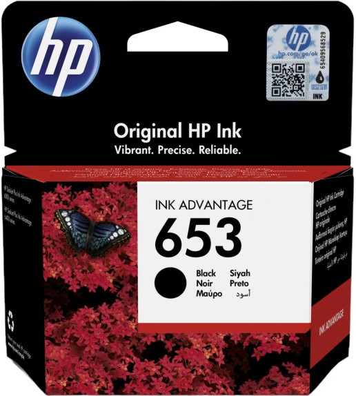      HP 653 Black - 360  - 
