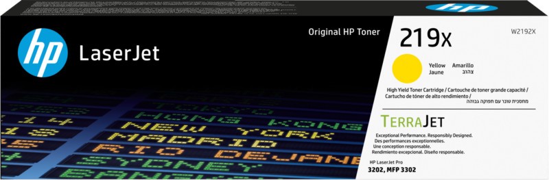   HP 219X Yellow - 2500  - 