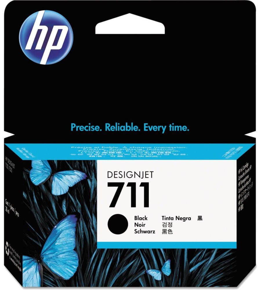      HP 711 Black - 38 ml - 