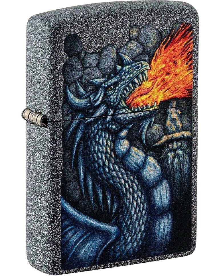   Zippo Fiery Dragon Design - 