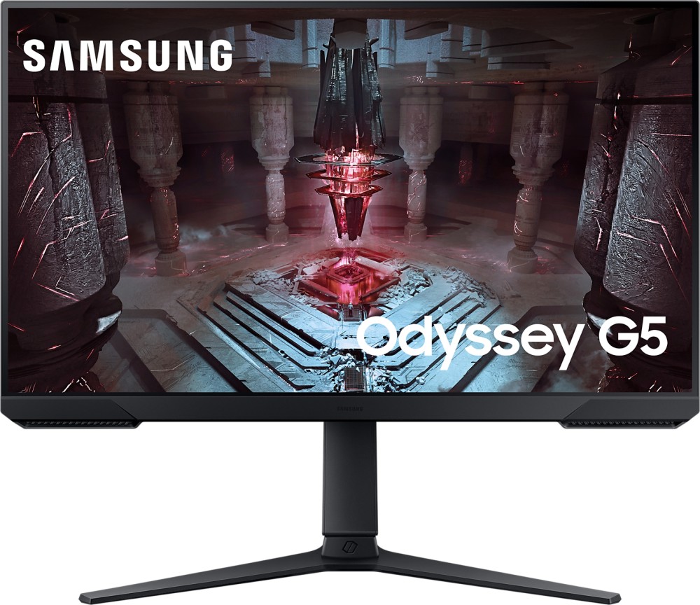  Samsung Odyssey G5 LS27CG510E - 27", VA, 165 Hz, 16:9, 2560 x 1440, 1 ms, HDMI, DisplayPort, AMD FreeSync Premium - 