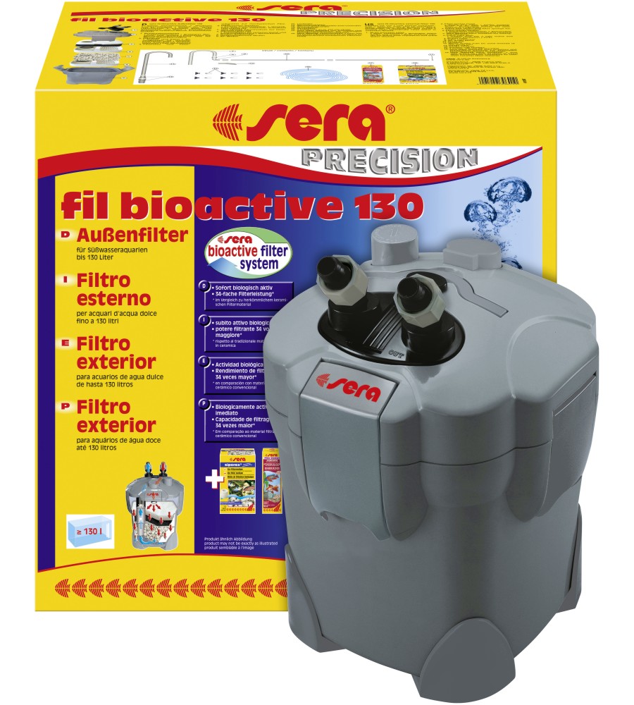       sera Fil Bioactive 130 + UV -    130 l,    - 