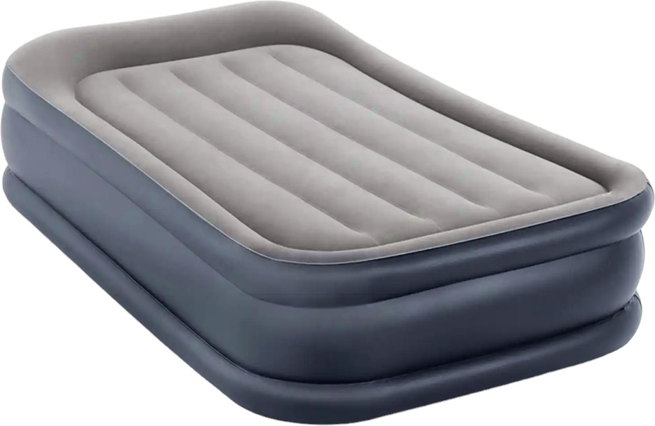      Intex Twin Deluxe Pillow Rest Airbed - 99 / 191 / 42 cm   Dura-Beam Plus - 