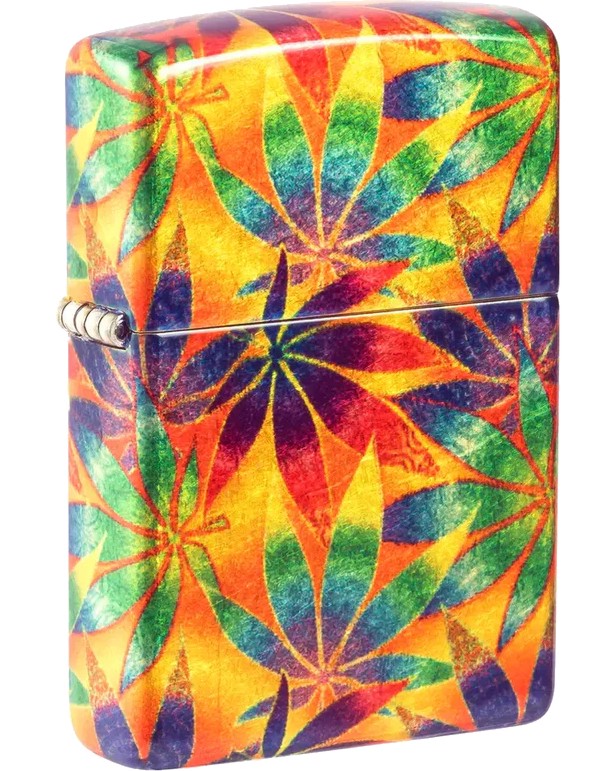   Zippo Colorful Cannabis Design -   540 Fusion - 