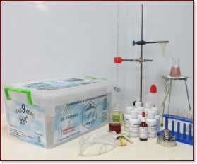 Набор стъклария Първи стъпки - Лаб Клас Набор стъклария Първи стъпки - Лаб Клас - За обучение по химия от 5. до 7. клас -