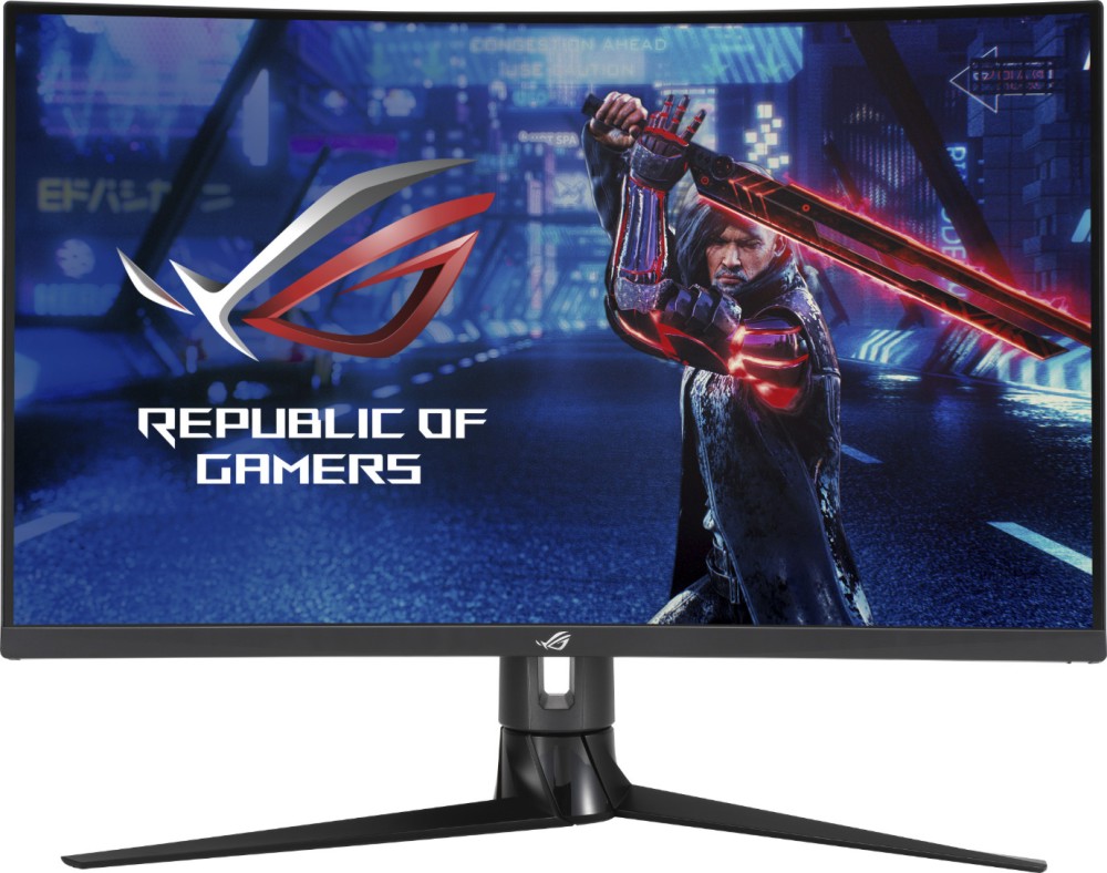  ASUS ROG Strix XG32VC - 31.5", VA, 170 Hz, 16:9, 2560 x 1440, 1 ms, HDMI, DisplayPort, USB-C, AMD FreeSync Premium Pro,   ROG - 