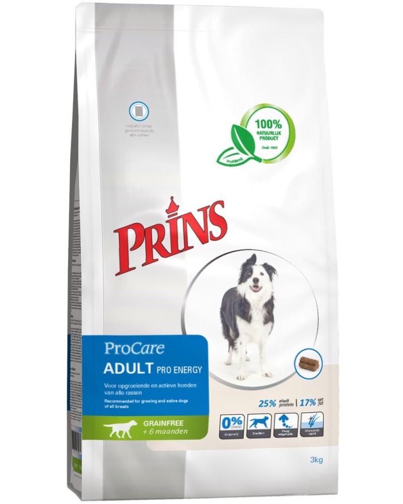      Prins Adult Pro Energy - 3 ÷ 20 kg,   ProCare Grain Free,  6   8  - 