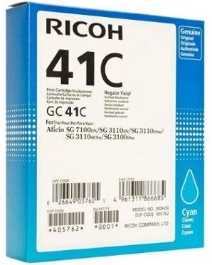      RICOH GC41C Cyan - 2200  - 