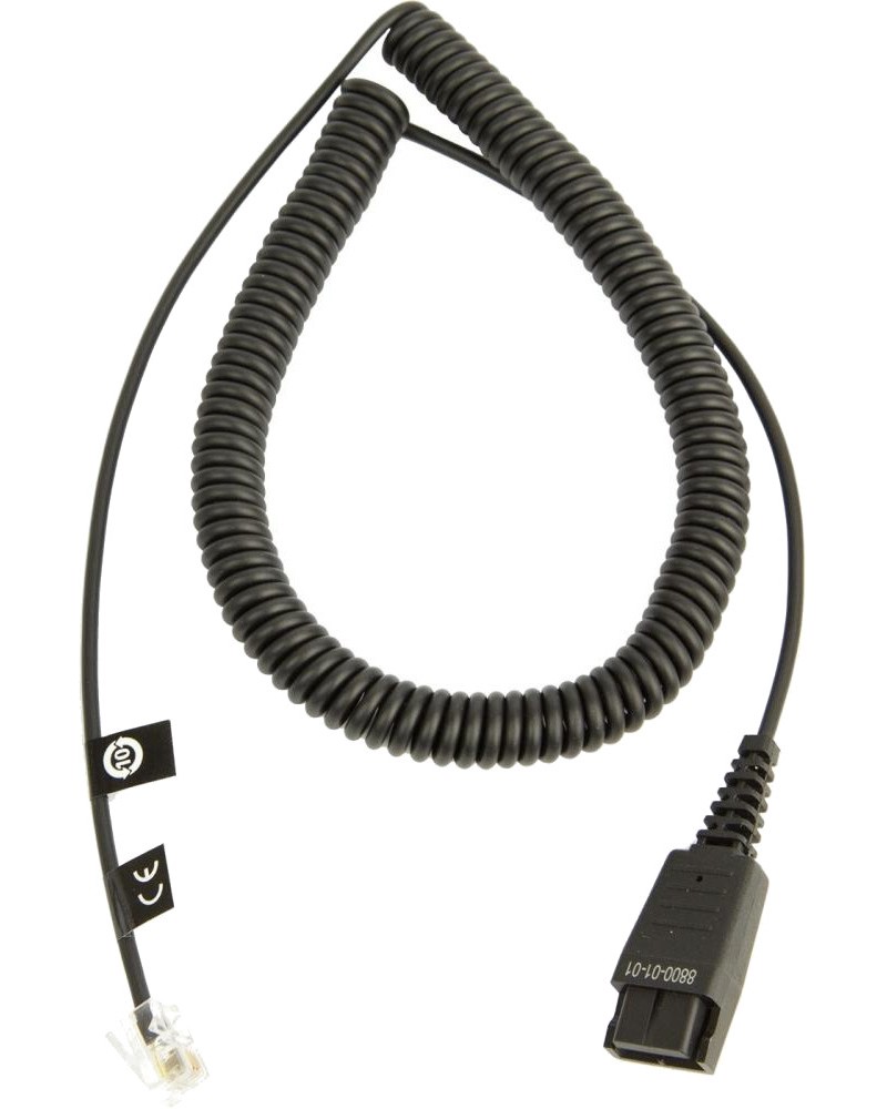  QD  RJ10 Jabra - 2 m - 