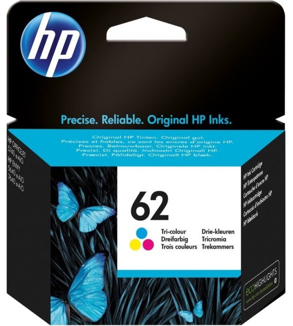      HP 62 Color - 165  - 