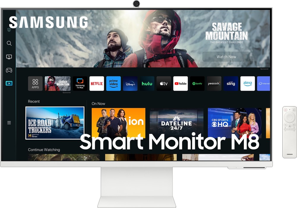   Samsung M8 32CM801 - 32", VA, 60 Hz, 16:9, 3840 x 2160, 4 ms, HDMI, USB-C, HDR10, HDR10+,  ,   - 