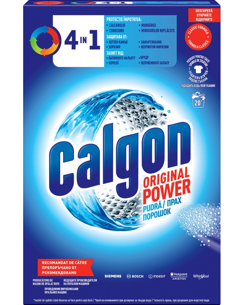       Calgon 4 in 1 Power - 0.5 ÷ 2 kg - 