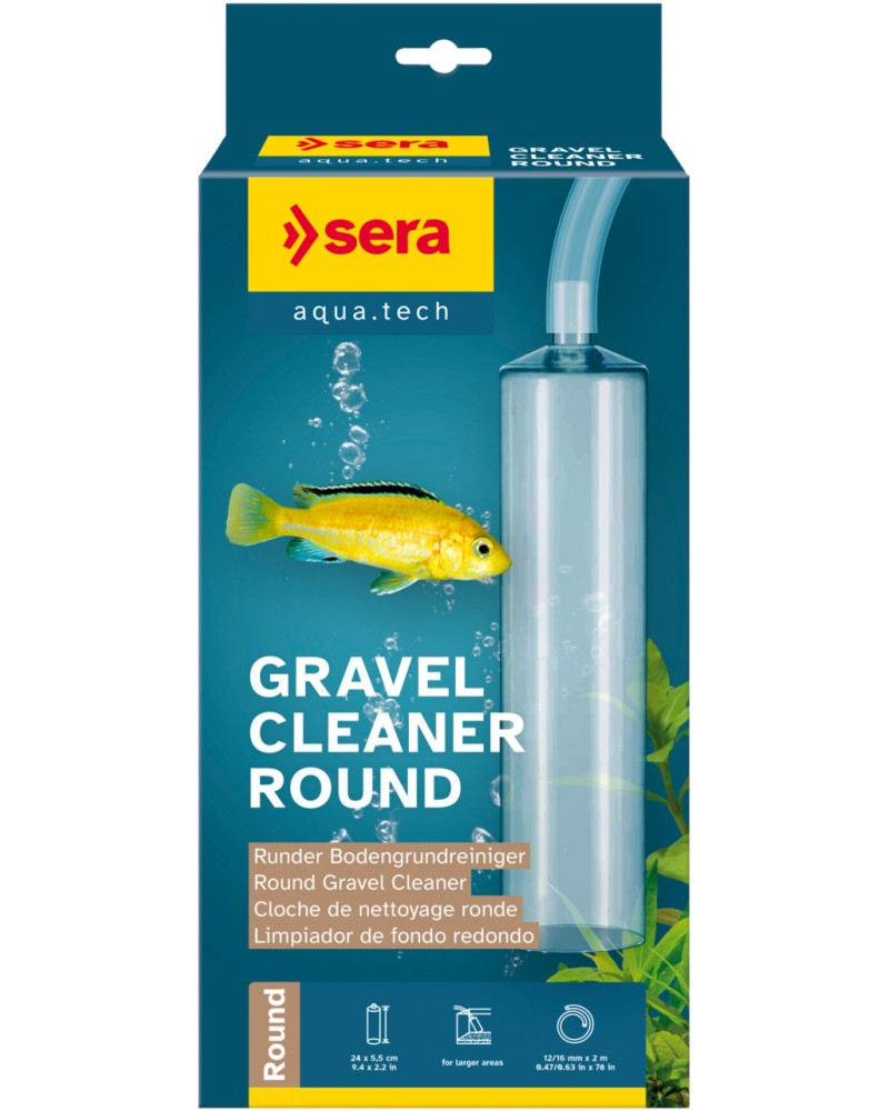 Кръгъл уред за почистване на аквариумно дъно sera Gravel Cleaner Round Кръгъл уред за почистване на аквариумно дъно sera Gravel Cleaner Round - продукт