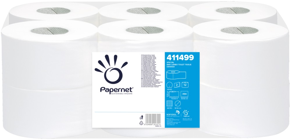      Papernet - 12 , ∅ 18.5 x 9.5 cm   ∅ 6 cm - 