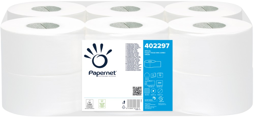      Papernet - 12 , ∅ 19.5 x 9.5 cm   ∅ 6 cm - 