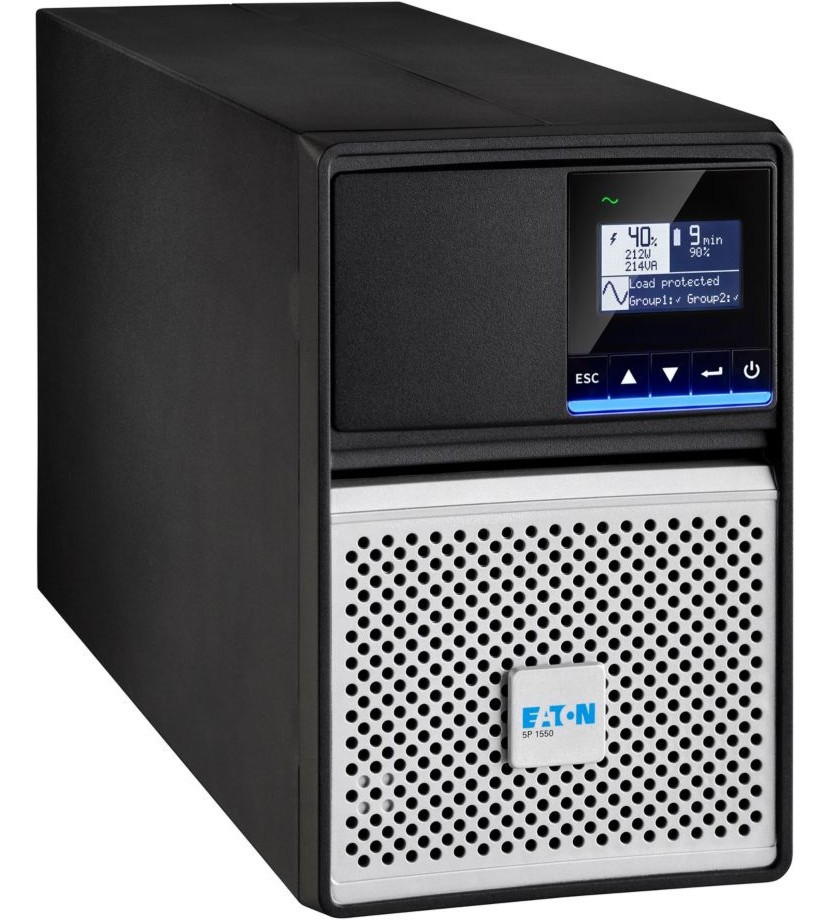    UPS Eaton 5P 1550i G2 - 1550 VA, 1350 W, 8 x IEC 320 C13 , USB, LCD  - 