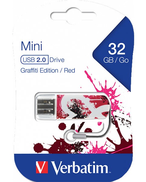 USB 2.0   32 GB Verbatim Grafitti - 