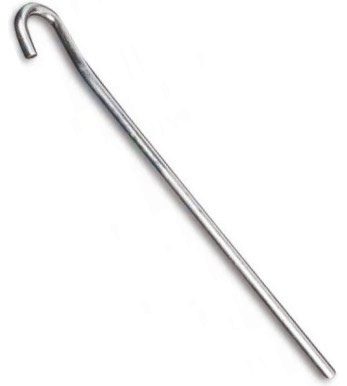    Hannah Tent Peg Pin Fe - 16 cm - 