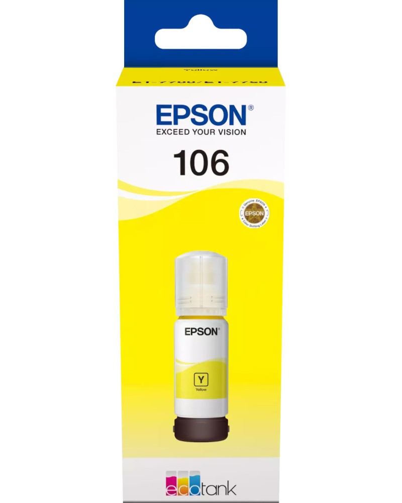    Epson 106 EcoTank Yellow - 5000  - 