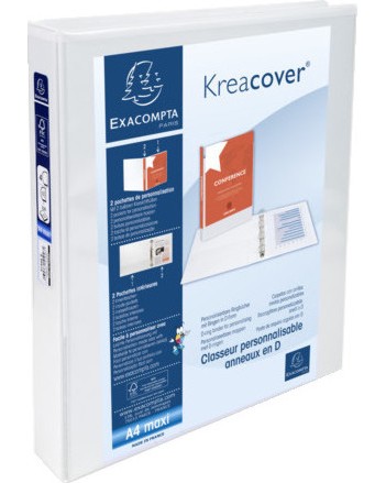   4  Exacompta Kreacover -   A4      4.7 cm - 