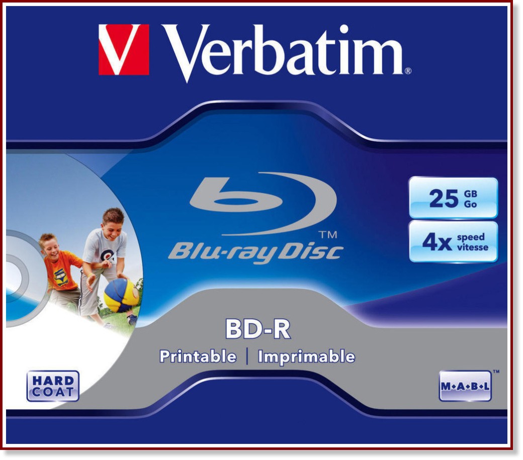 BD-R Verbatim 25 GB - 5       4x - 