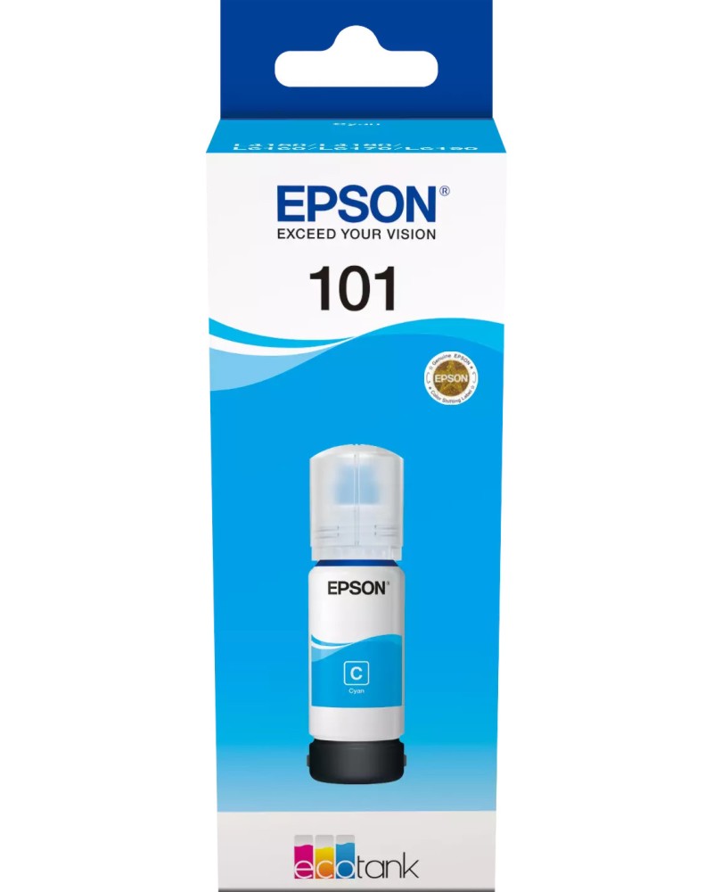    Epson 101 EcoTank Cyan - 6000  - 