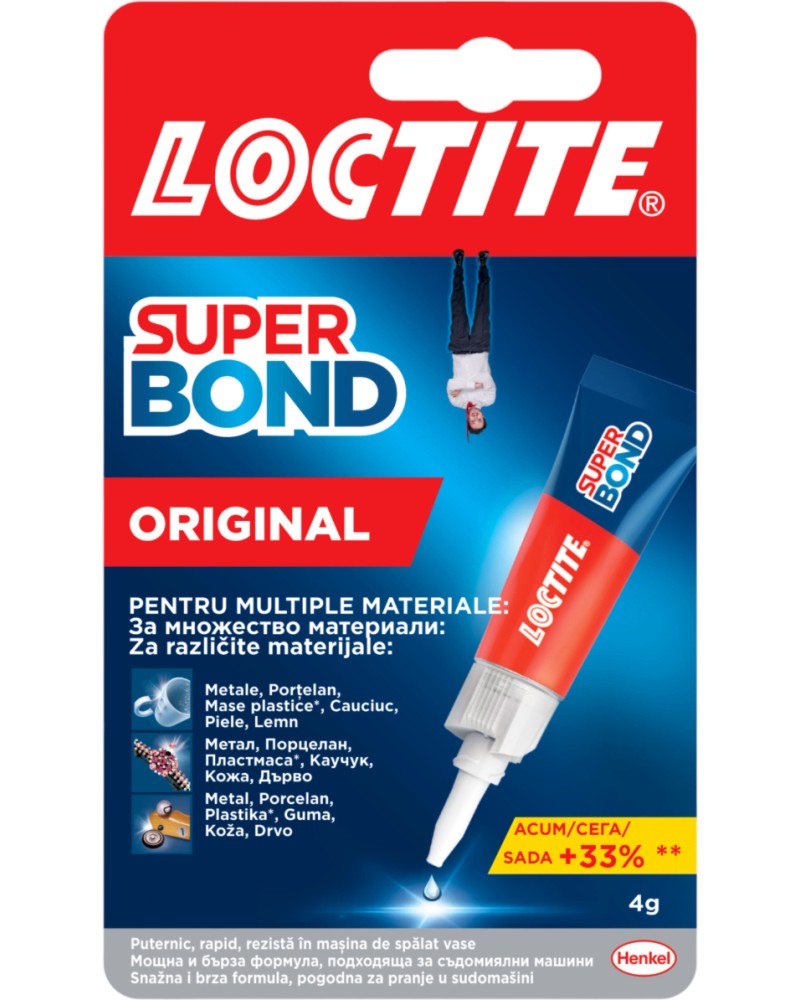   Loctite Super Bond Original - 4 g - 