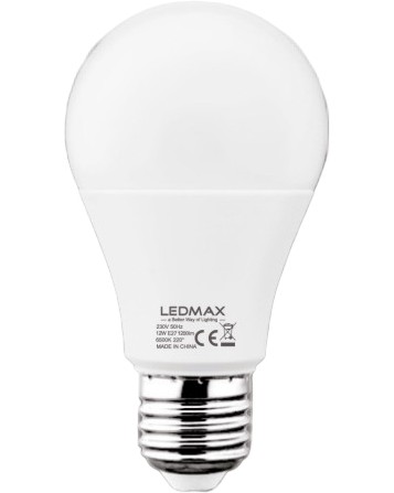 LED  LEDMAX E27 12 W 6500K - 