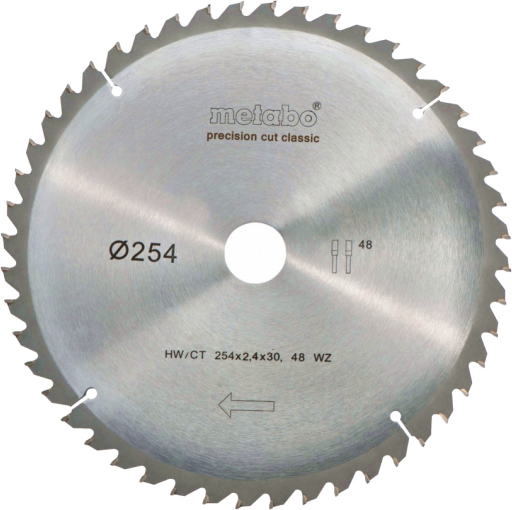     Metabo Precision Cut Classic - ∅ 254 / 30 / 2.4 mm  48  - 