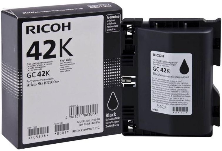      RICOH GC42K Black - 10000  - 