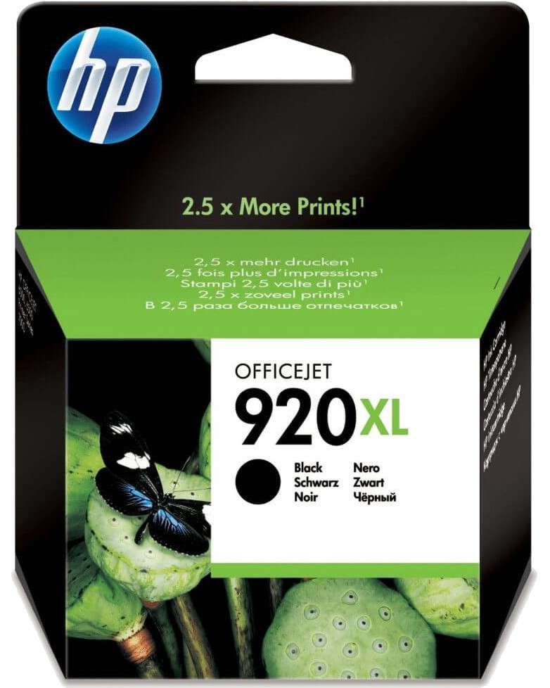      HP 920 XL Black - 1200  - 