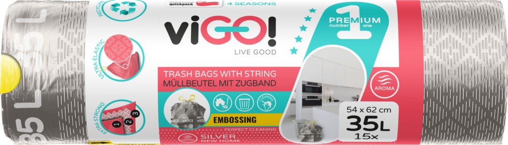      viGO! Silver - 35 l, 60  120 l   Premium Number One - 