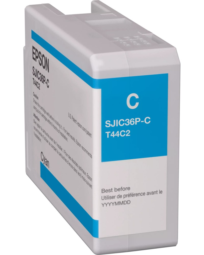    Epson SJIC36P Cyan - 80 ml - 