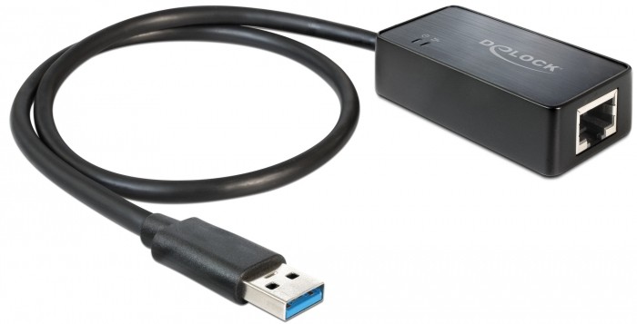  USB-A 3.0  RJ45 LAN 1 Gbit/s DeLock - 