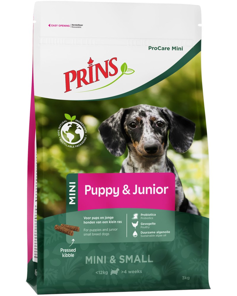      Prins Puppy and Junior Perfect Start - 3 ÷ 15 kg,    ,   ProCare Mini,  4   1  - 