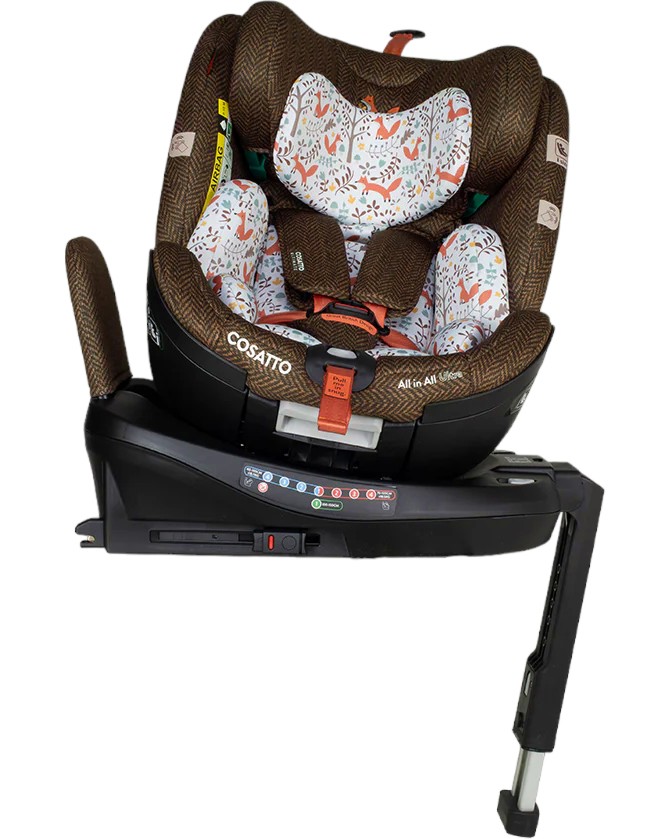     Cosatto All in All Ultra Rotate i-Size -  Isofix ,  40  150 cm,   Foxford Hall -   