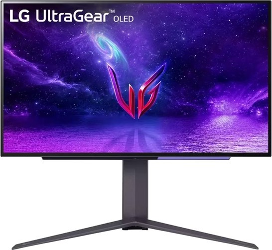  LG 27GR95QE-B - 26.5", TN, 144 Hz, 16:9, 2560 x 1440, 0.03 ms, HDMI, DisplayPort, AMD FreeSync - 