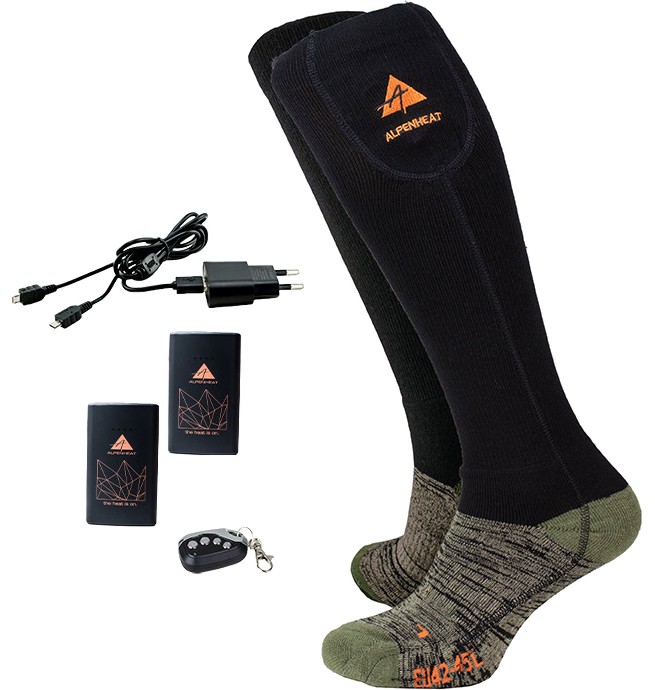    Alpenheat Fire Socks Wool AJ27-RC -  2    - 