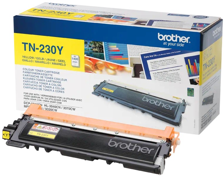   Brother TN-230 Yellow - 1400  - 
