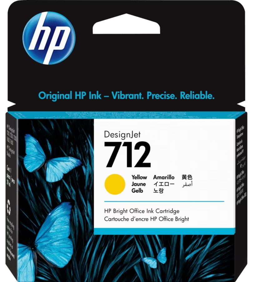      HP 712 Yellow - 29 ml - 