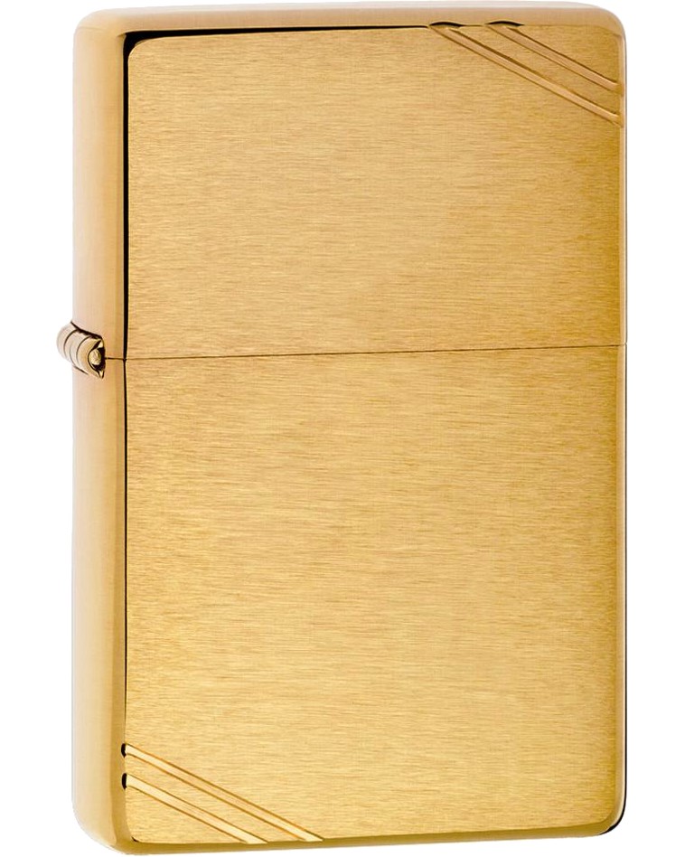   Zippo Brushed Brass Vintage - 